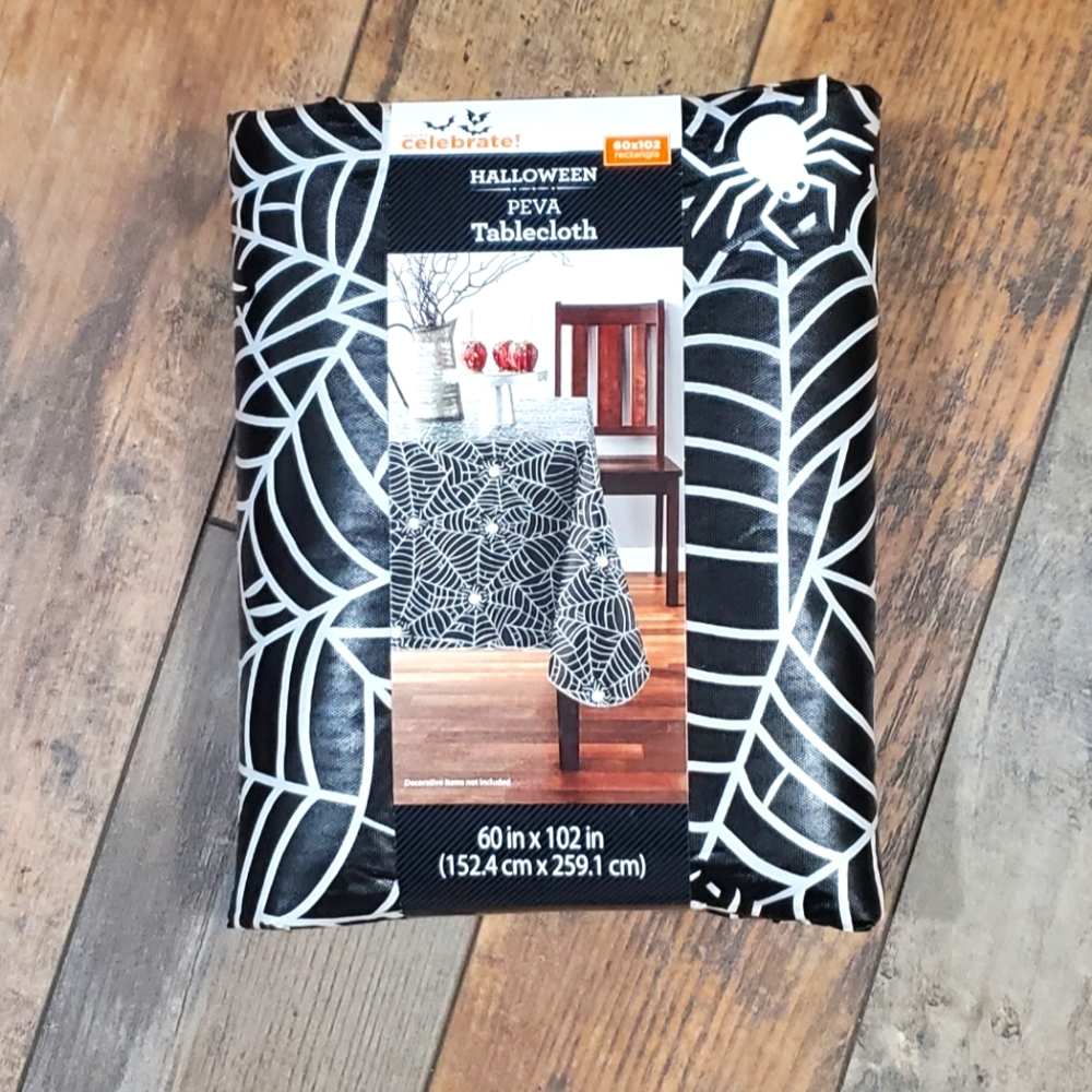 SOLD!! Halloween Table Cloth Table Cloth 60" x 102" NEW